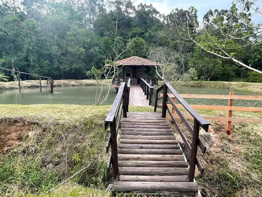 Sitio Cantinho Do Sossego, Casa De Campo, Pescaria, Lareira, Jogos De Bilhar, Area Gourmet Etc Rancho Queimado Brazylia