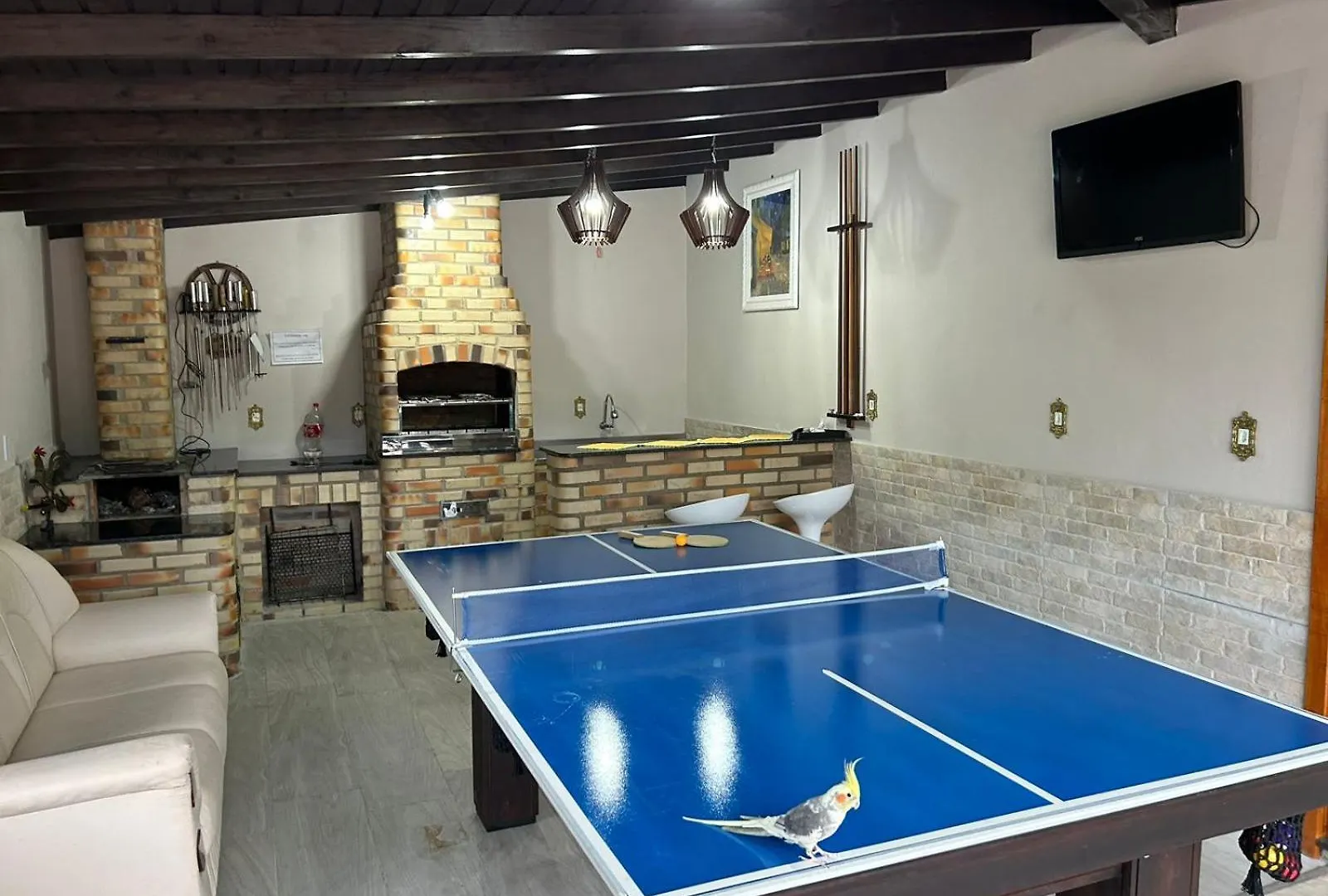 Sitio Cantinho Do Sossego, Casa De Campo, Pescaria, Lareira, Jogos De Bilhar, Area Gourmet Etc Rancho Queimado 0*,