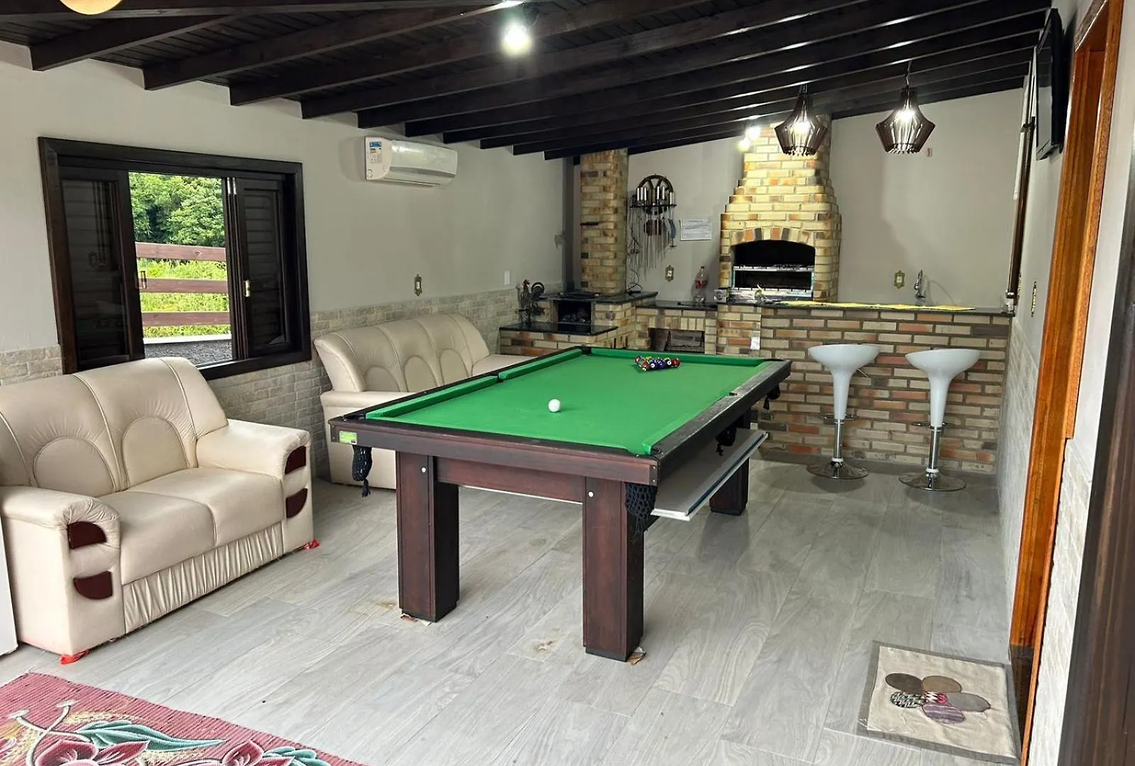 Sitio Cantinho Do Sossego, Casa De Campo, Pescaria, Lareira, Jogos De Bilhar, Area Gourmet Etc Rancho Queimado 0*,  Brazylia